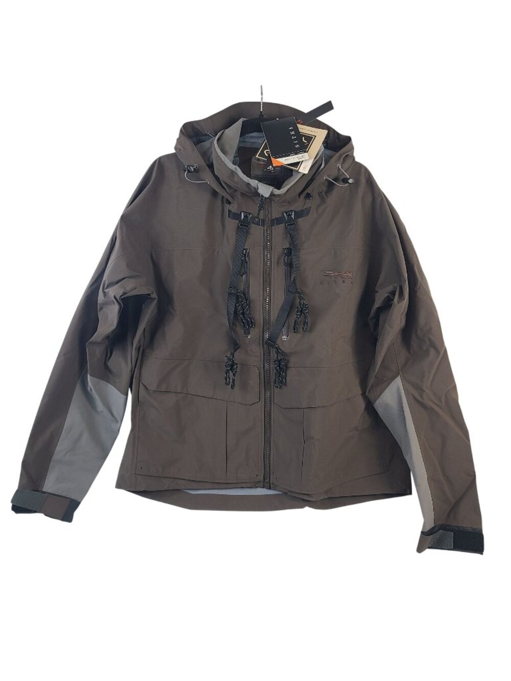 NEW Sitka Men's Delta Pro Wading Jacket Gore-Tex Waterproof Earth Sz L